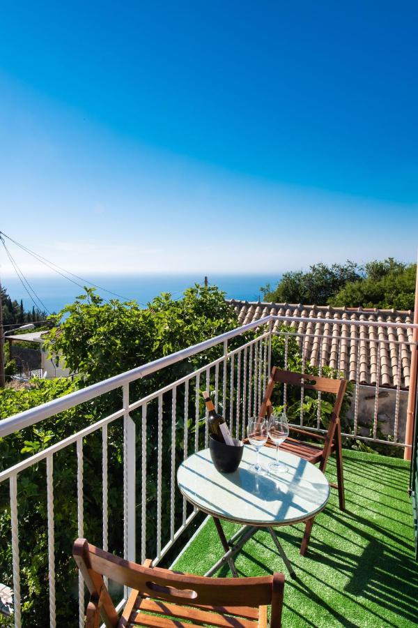 فيلا Lefkada Sunset House Kalamítsi المظهر الخارجي الصورة