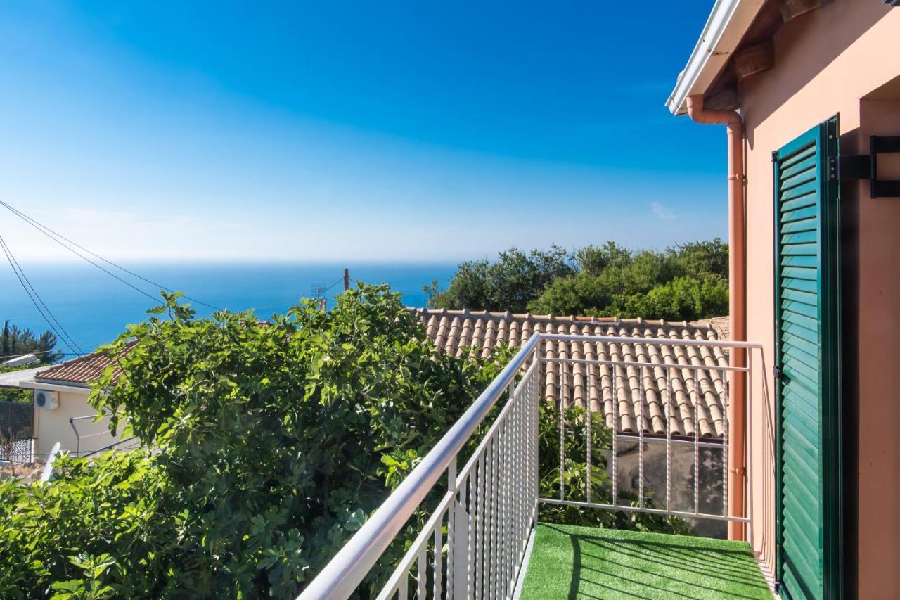 فيلا Lefkada Sunset House Kalamítsi المظهر الخارجي الصورة