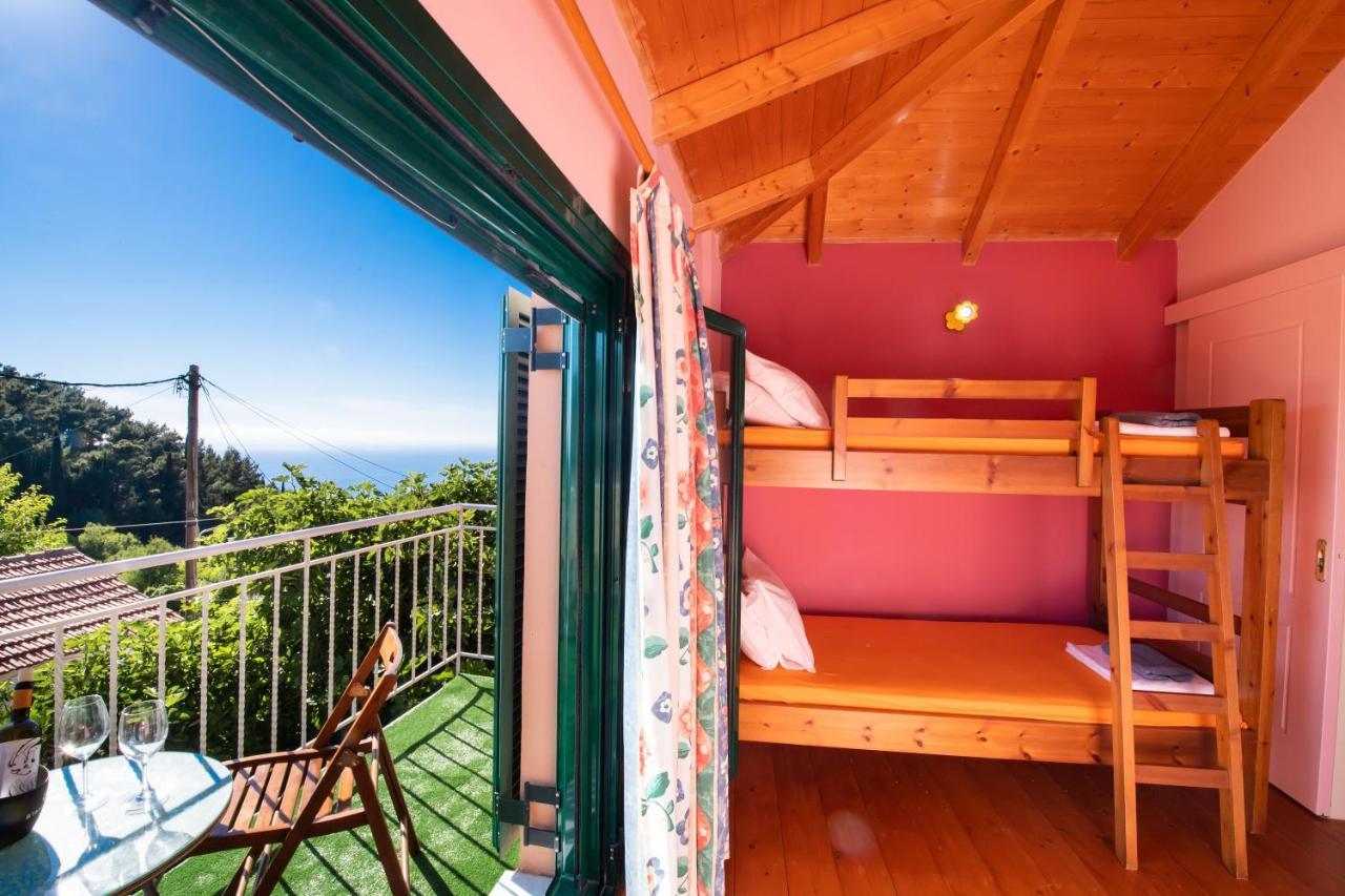 فيلا Lefkada Sunset House Kalamítsi المظهر الخارجي الصورة