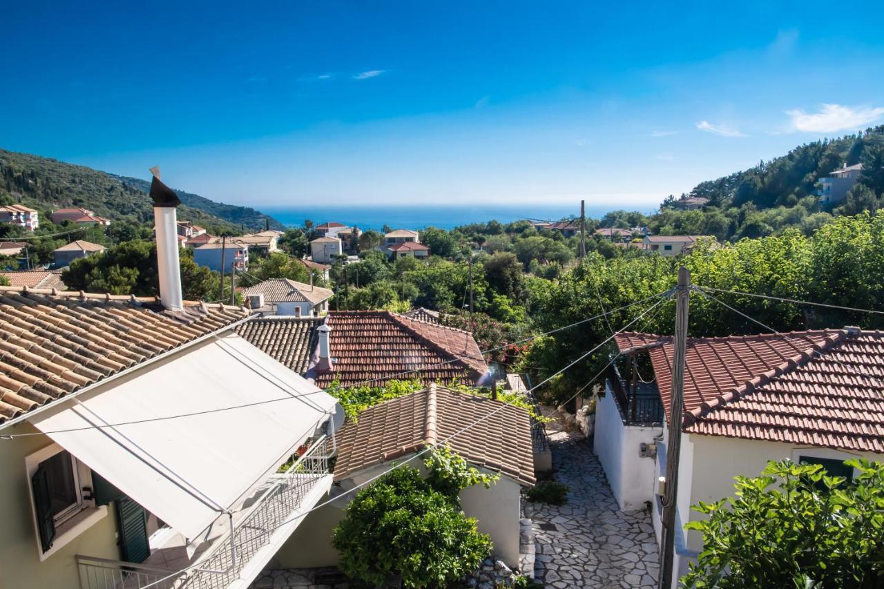 فيلا Lefkada Sunset House Kalamítsi المظهر الخارجي الصورة