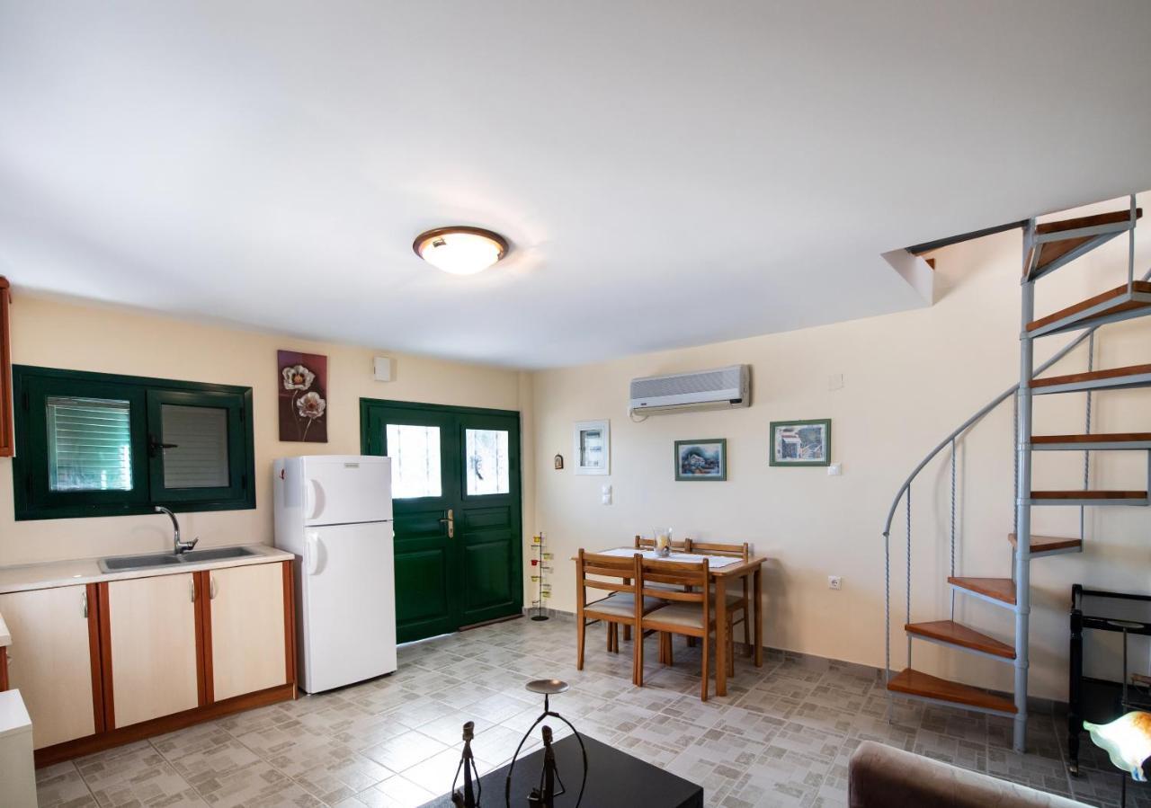 فيلا Lefkada Sunset House Kalamítsi المظهر الخارجي الصورة